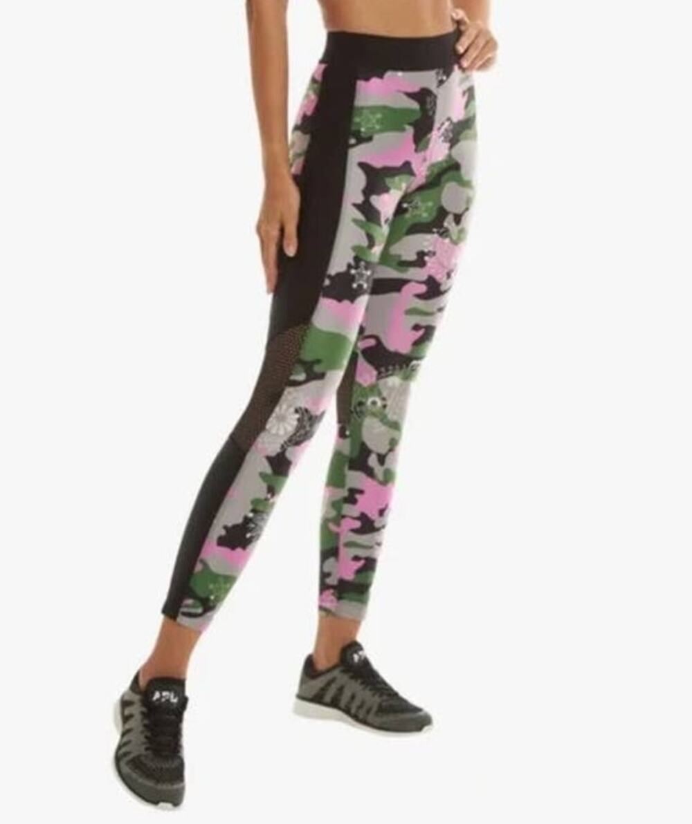 Koral Emblem High Rise Cropped Leggings